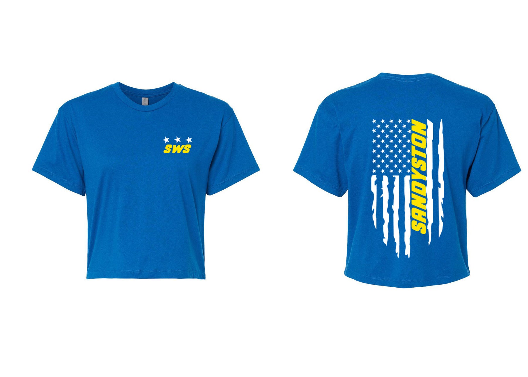 Sandyston Walpack Design 17 Crop Top