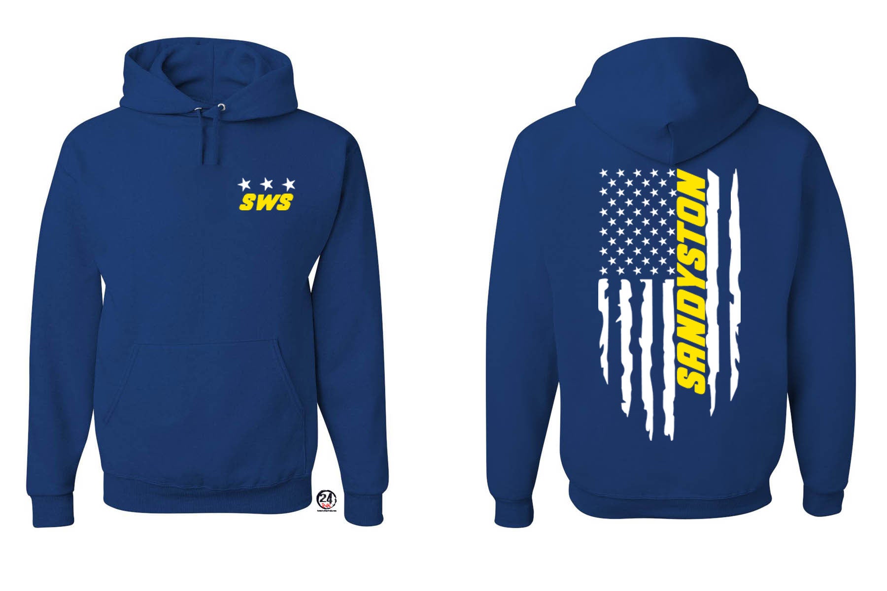 Sandyston Walpack Design 17 Hooded Sweatshirt