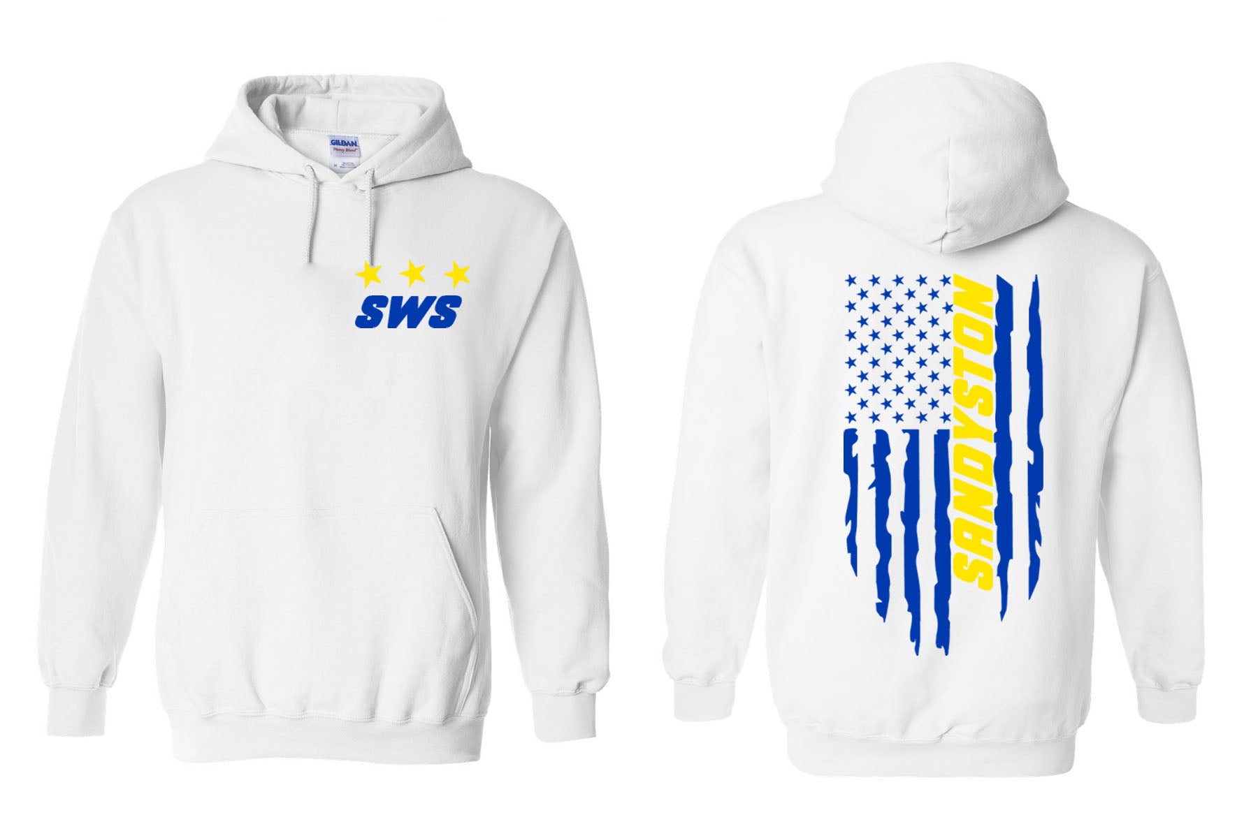 Sandyston Walpack Design 17 Hooded Sweatshirt