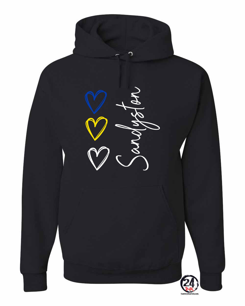 Sandyston Walpack Design 18 Hooded Sweatshirt