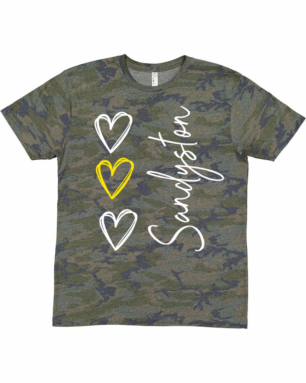 Sandyston Walpack Design 18 Camo t-shirt