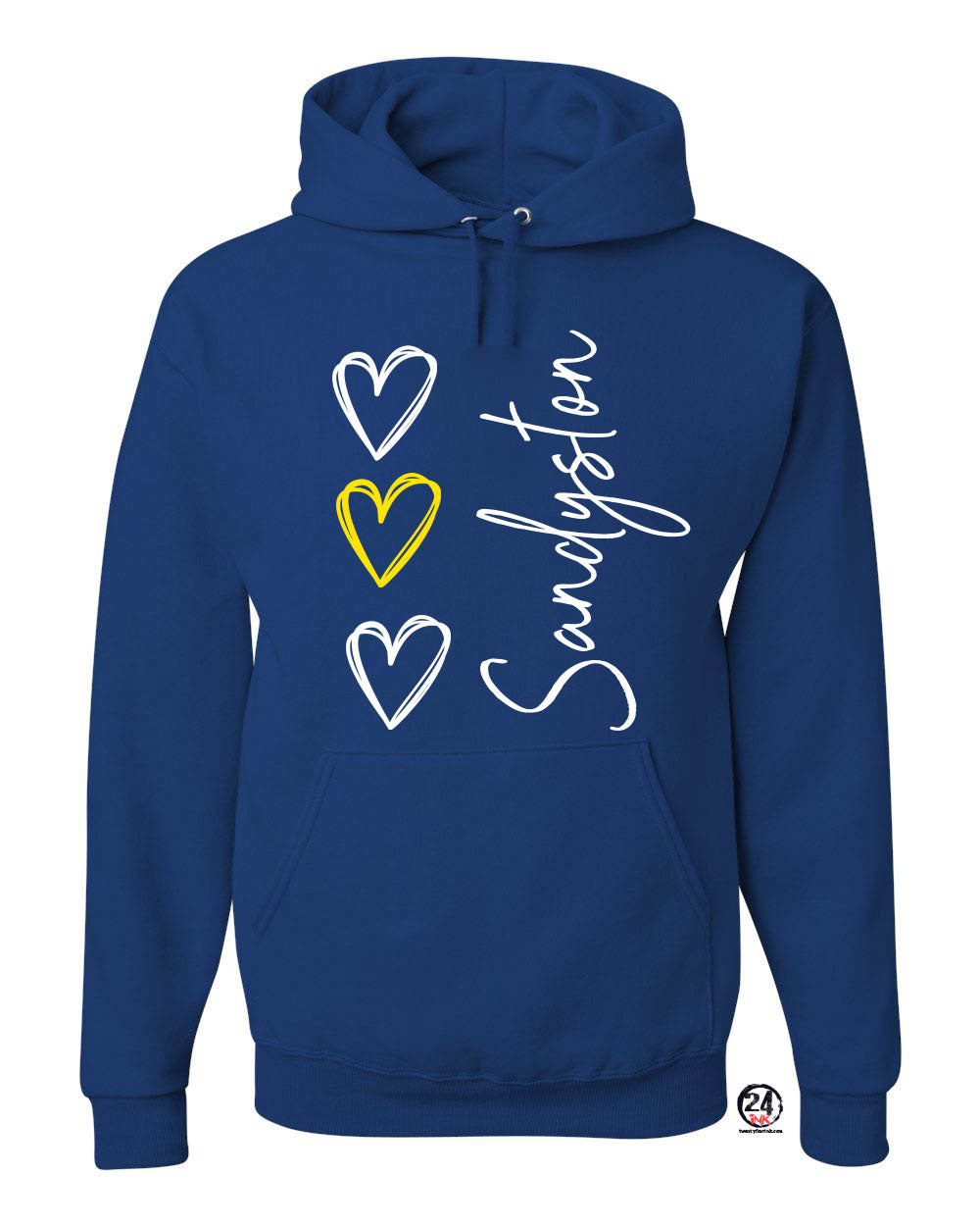 Sandyston Walpack Design 18 Hooded Sweatshirt