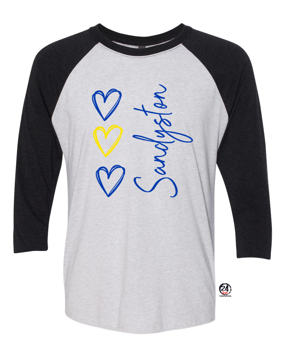 Sandyston Walpack Design 18 raglan shirt