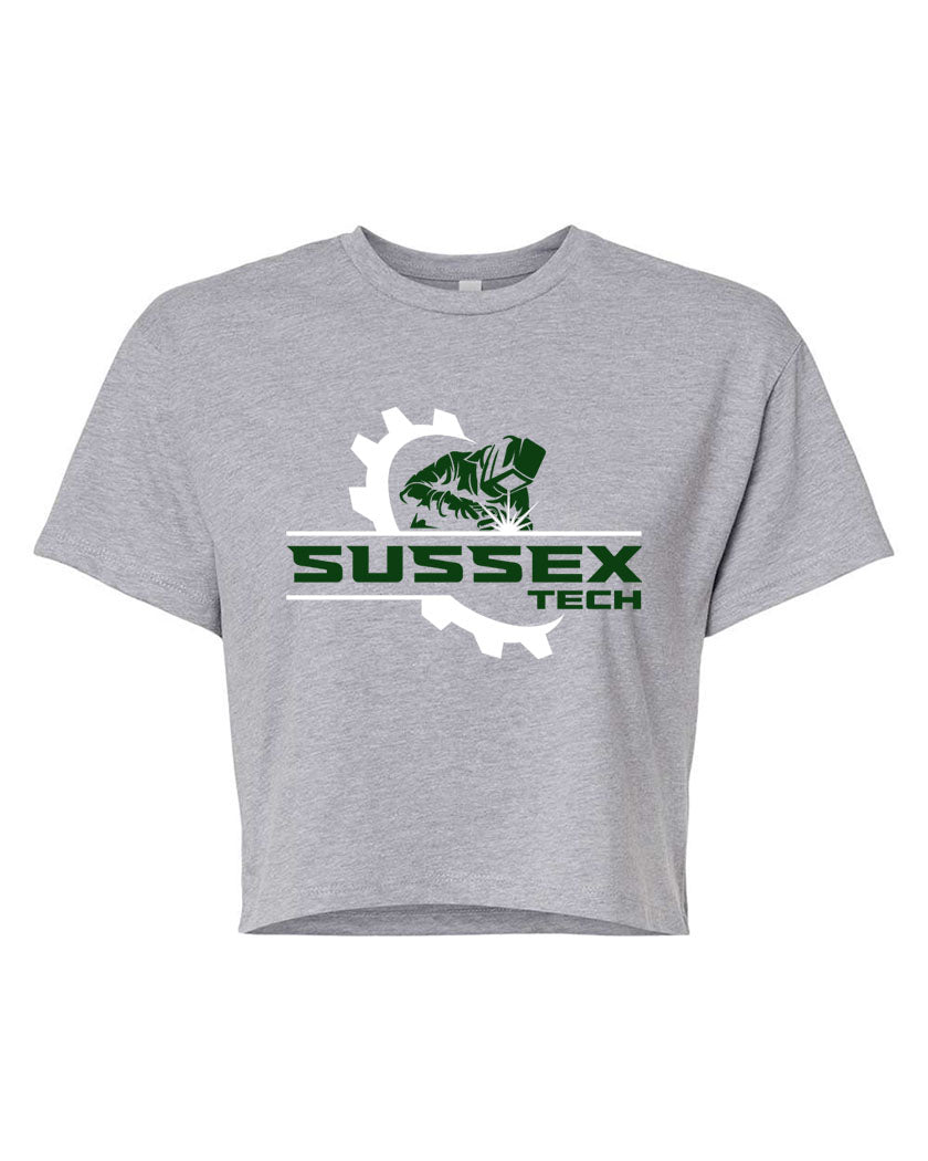 Sussex Tech Welding Design 7 crop top