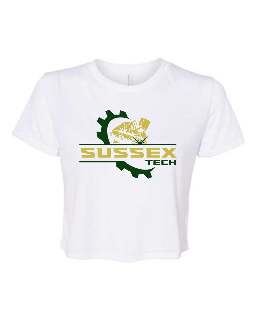 Sussex Tech Welding Design 7 crop top