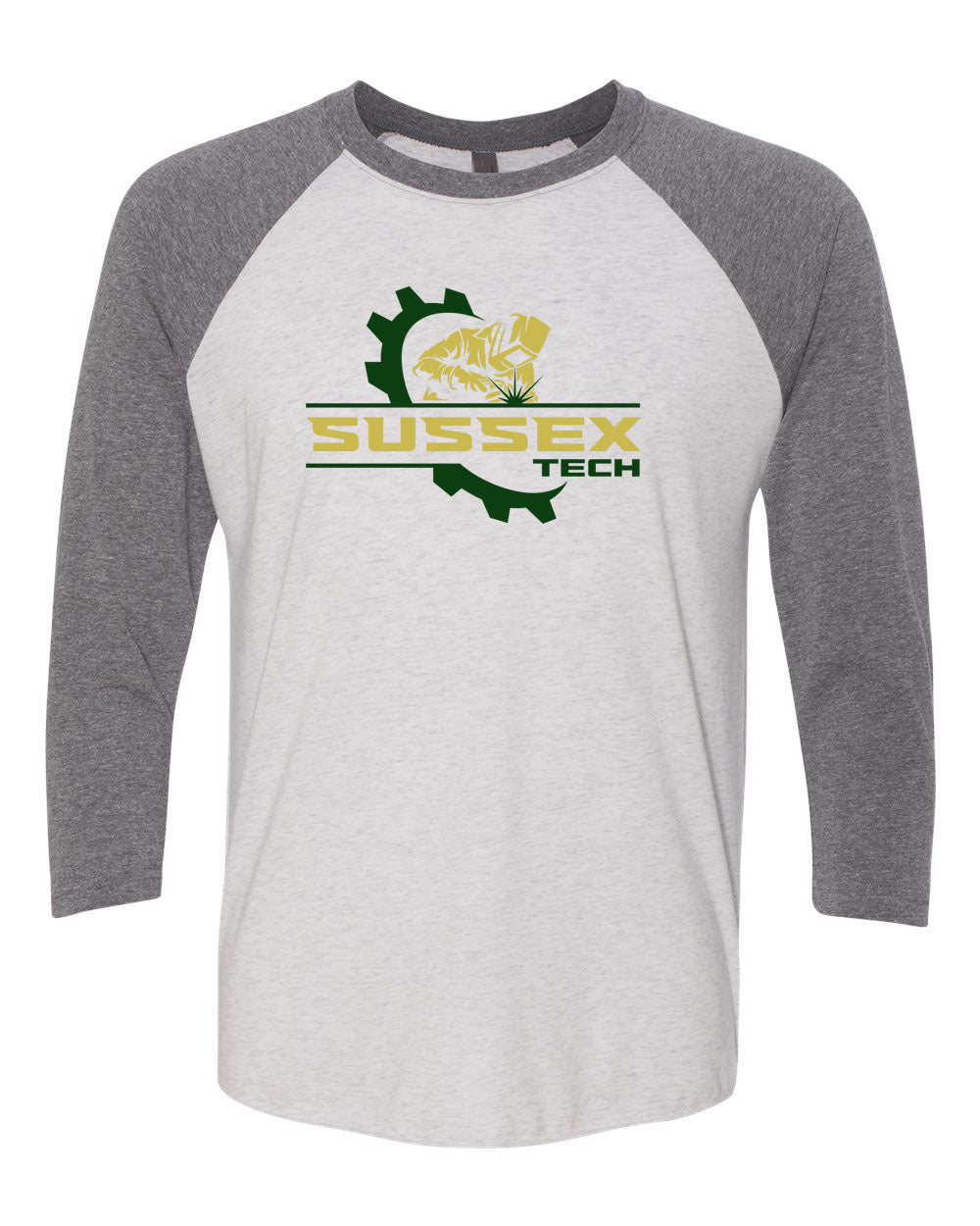 Sussex Tech Welding raglan shirt design 7