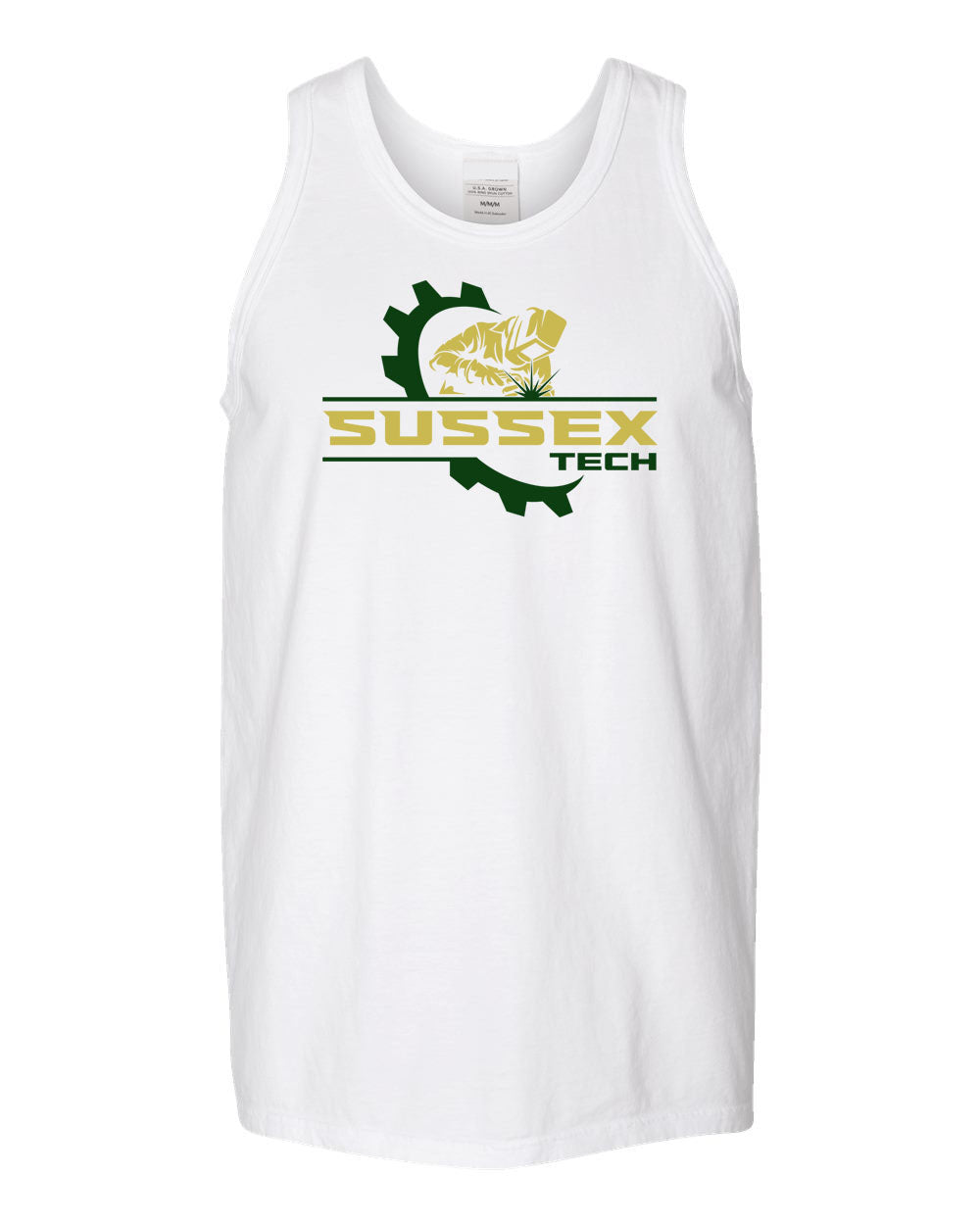 Sussex Tech Welding design 7 Muscle Tank Top