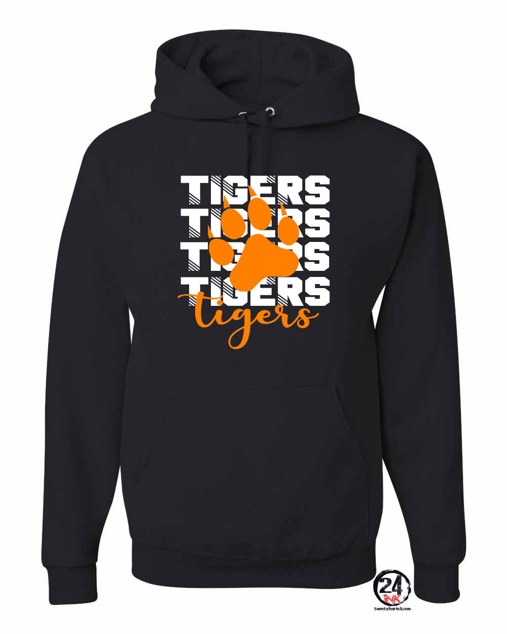 Tigers Hooded Sweatshirt Design 14