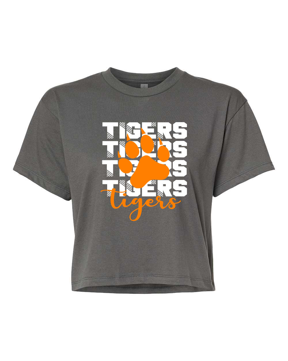Tigers Crop Top Design 14