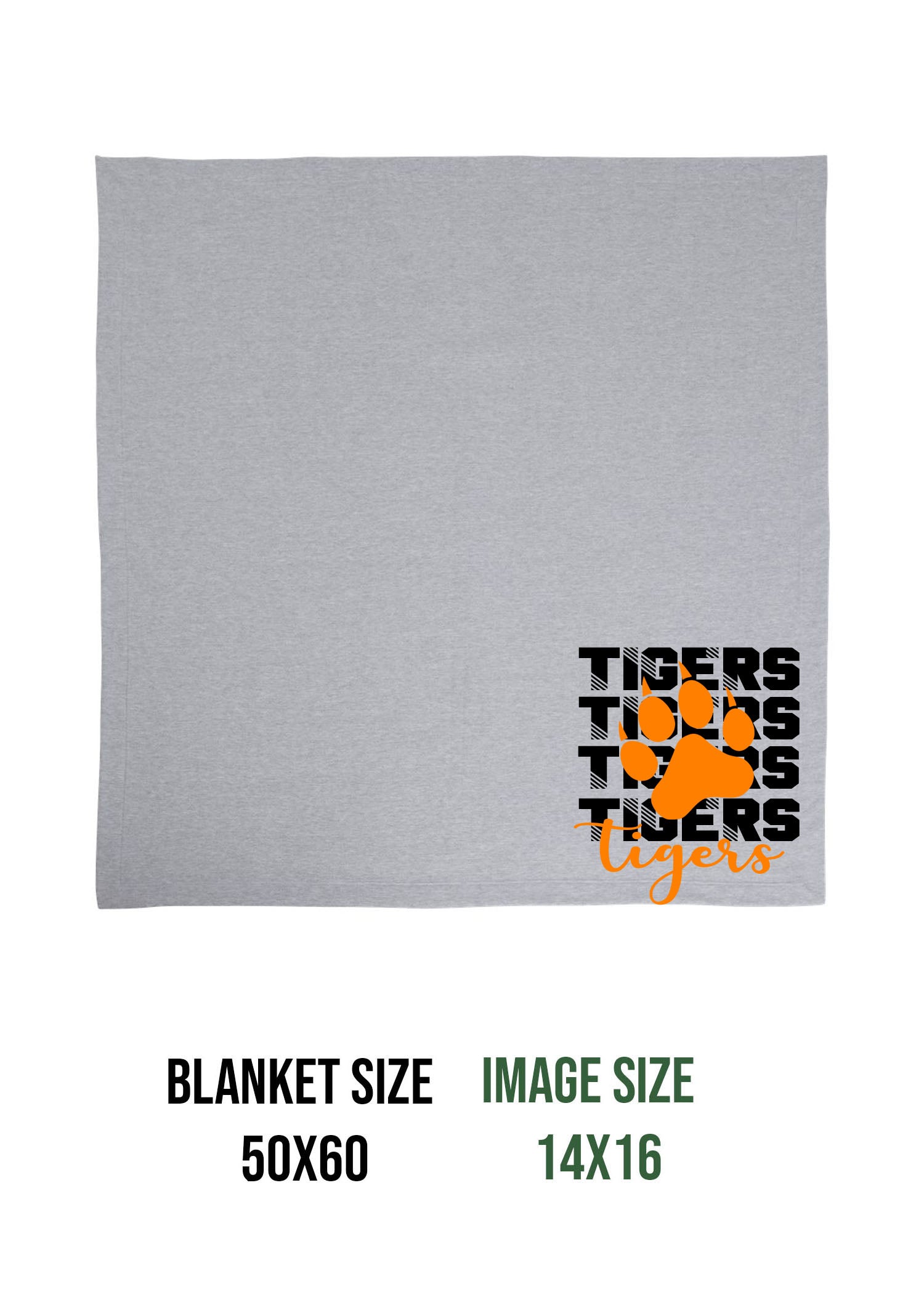Tigers Blanket Design 14