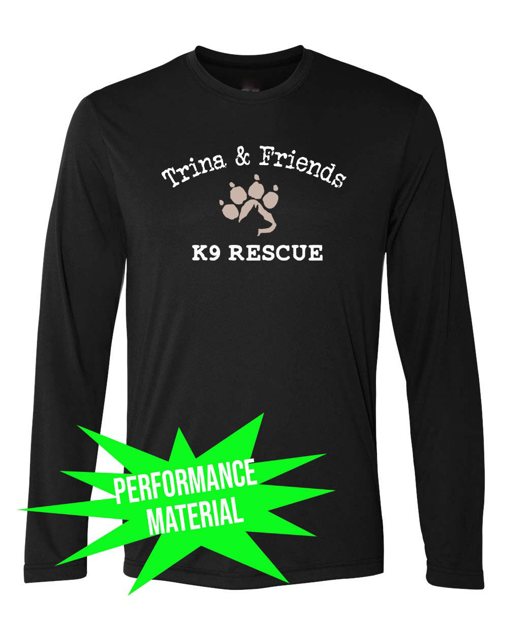 Trina & Friends Performance Material Design 6 Long Sleeve Shirt