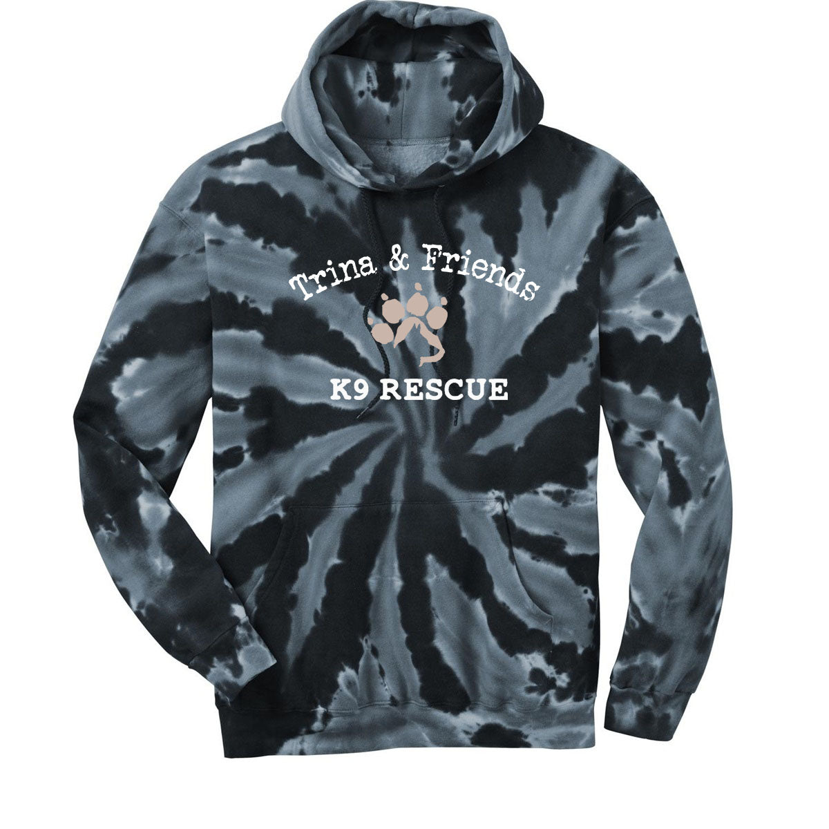 Trina & Friends Tie-Dye Hooded Sweatshirt Design 6