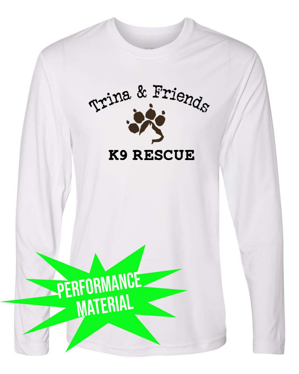 Trina & Friends Performance Material Design 6 Long Sleeve Shirt