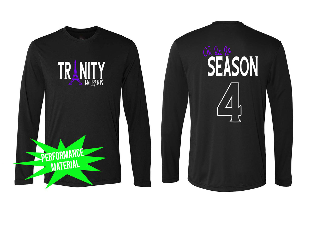 Trinity in Paris Performance Material Long Sleeve Shirt