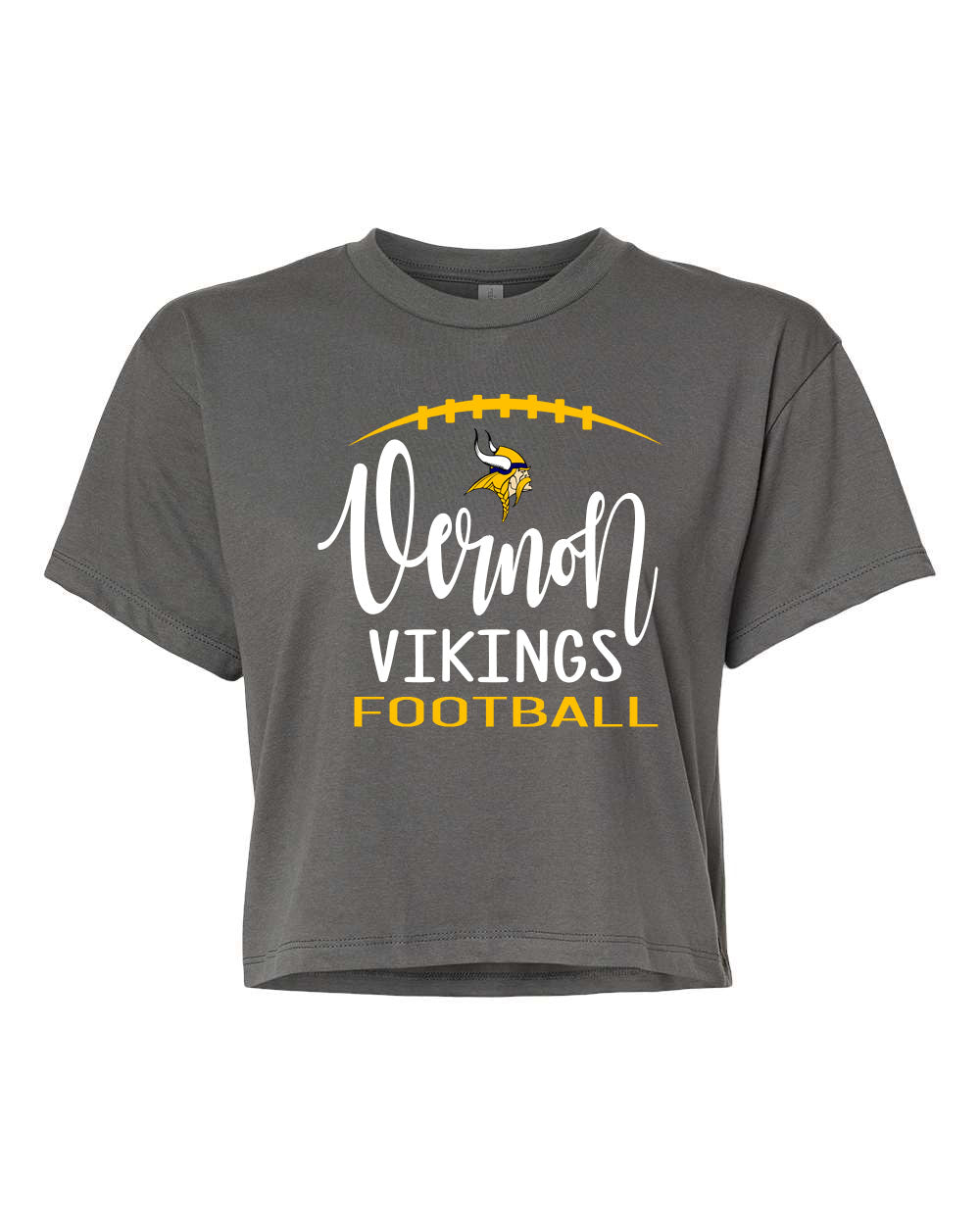 Vernon Football Design 4 Crop Top
