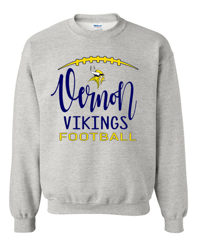 Vernon Football Non Hooded Sweatshirt Design 4