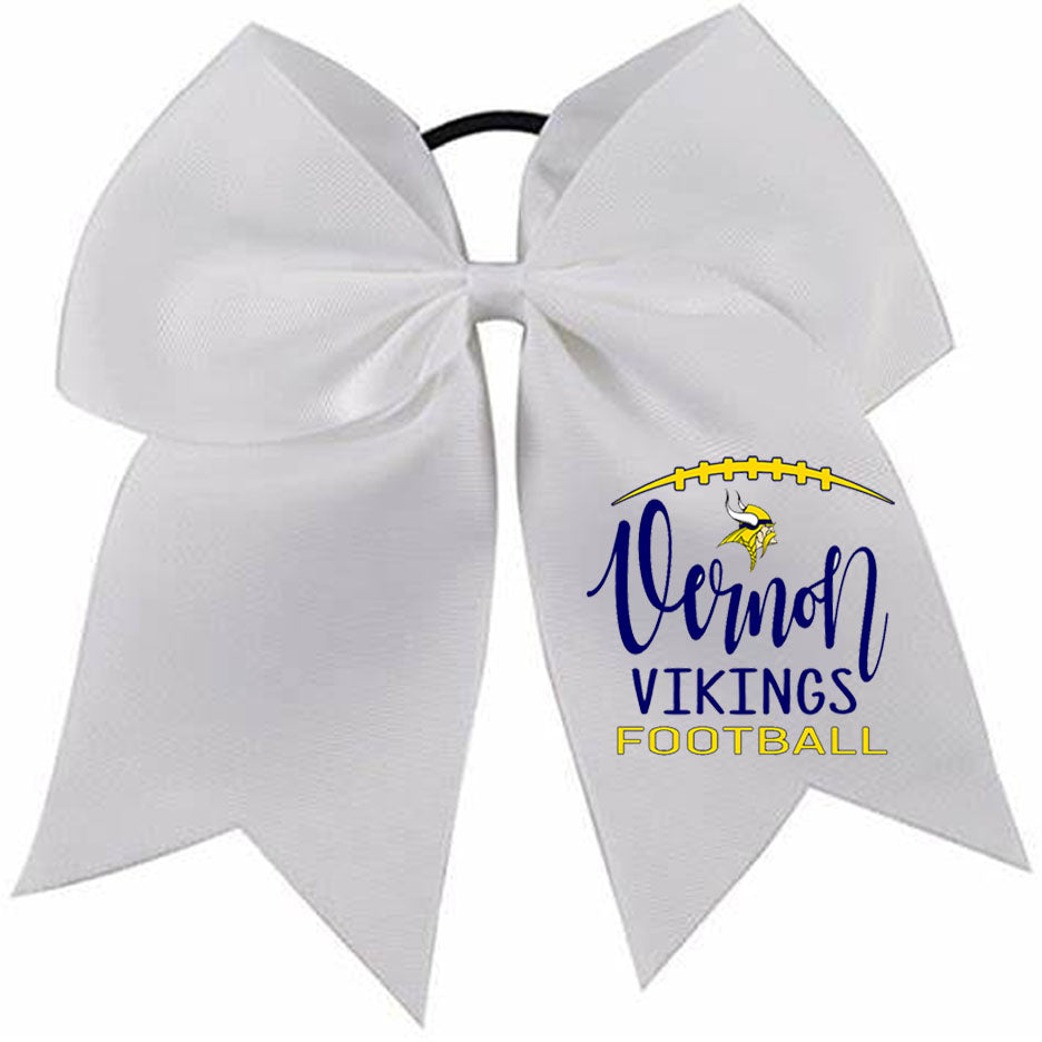 Vernon Football Bow Design 4