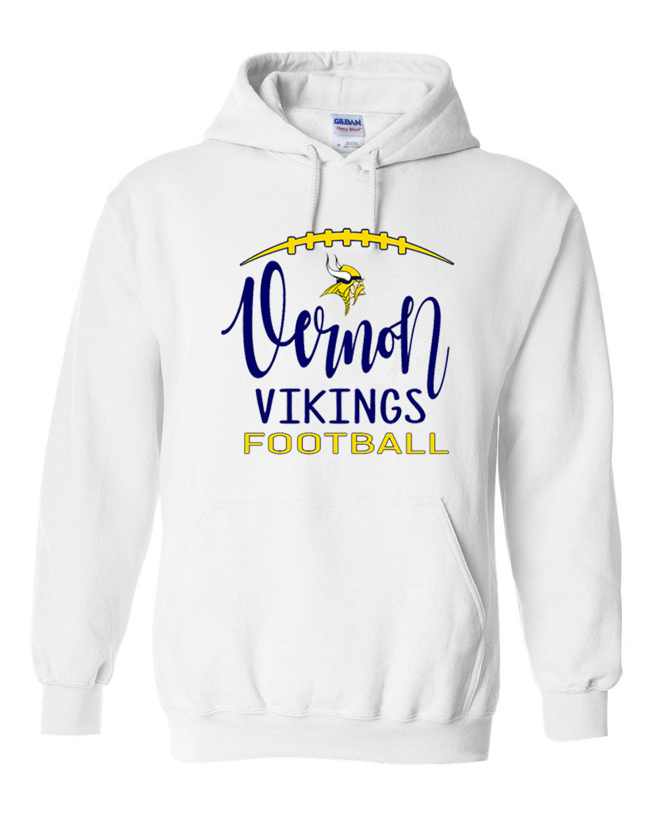 Vernon Football Design 4 Hooded Sweatshirt