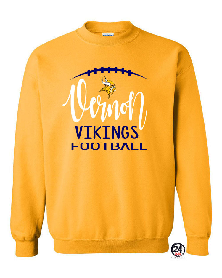 Vernon Football Non Hooded Sweatshirt Design 4