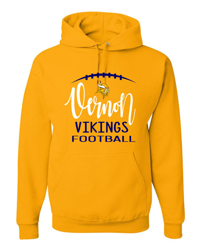 Vernon Football Design 4 Hooded Sweatshirt