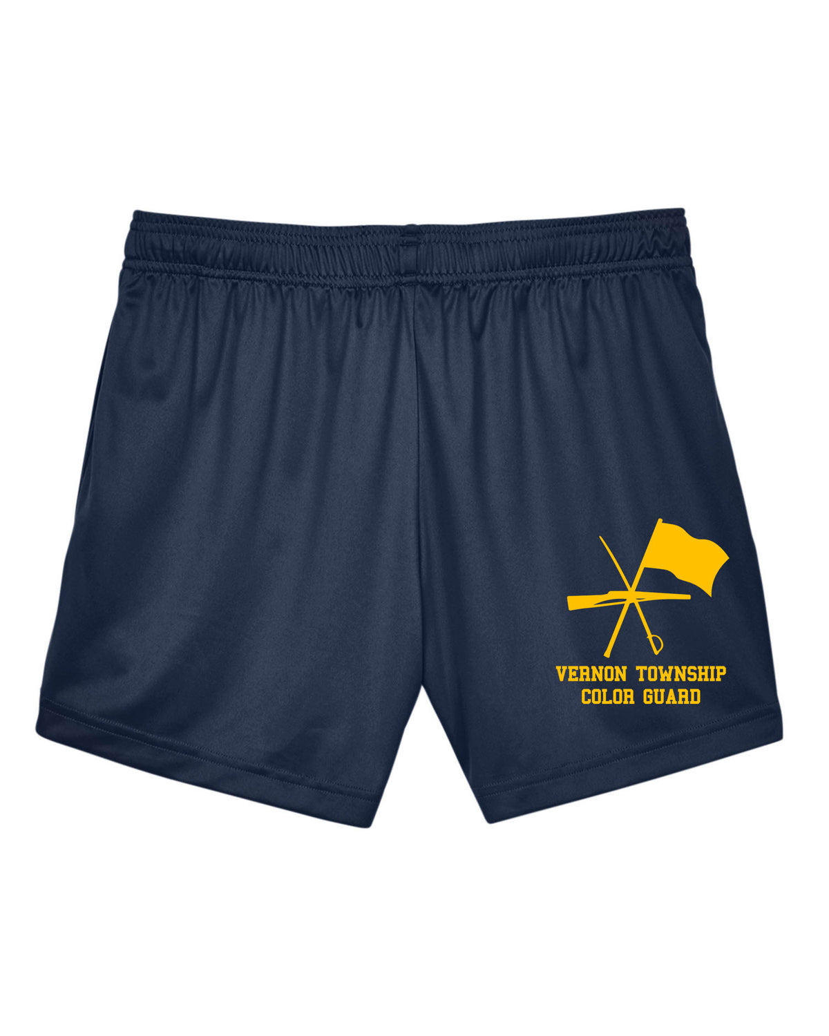 Viking Band Ladies Performance Shorts Design 7