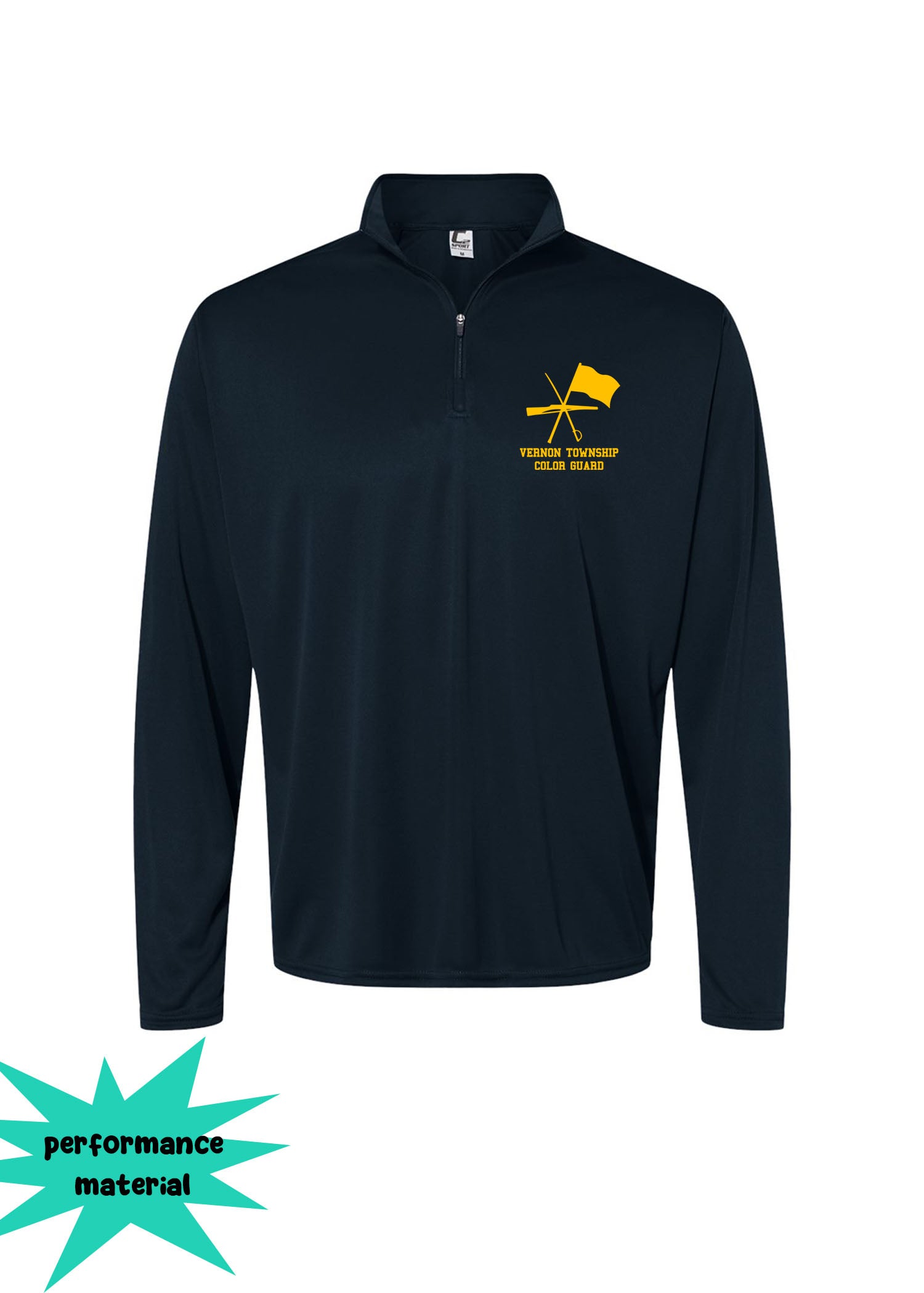Viking Band Quarter Zip Long Sleeve Design 7