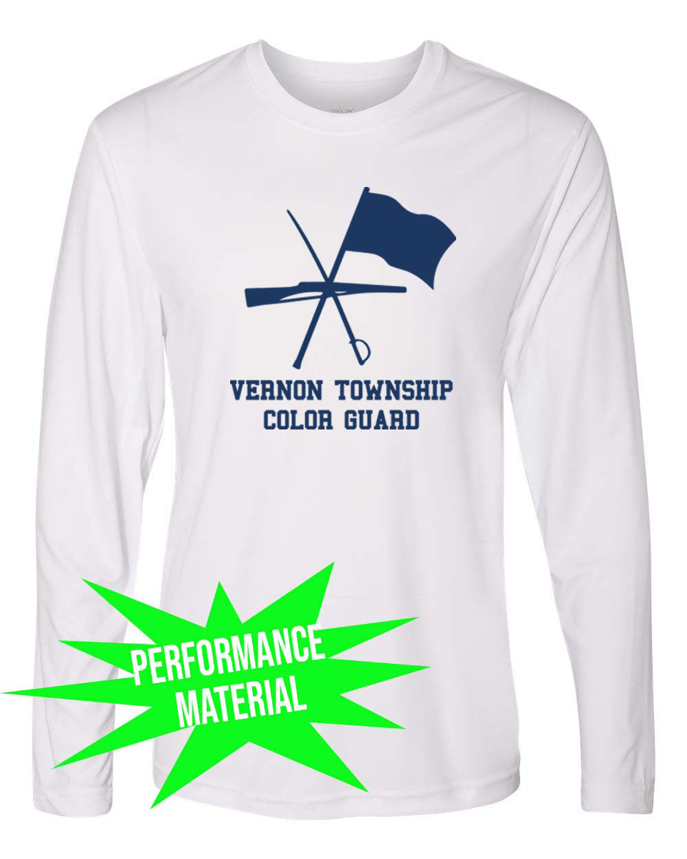 Viking Band Performance Material Long Sleeve Shirt Design 7