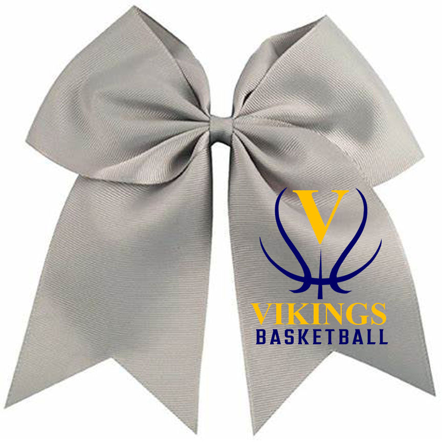 Vikings Basketball Bow Design 3