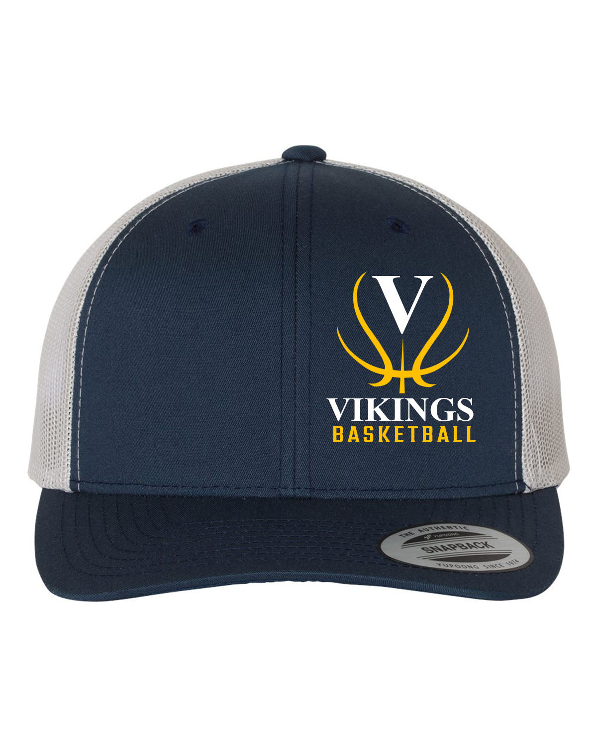 Vikings Basketball Design 3 Trucker Hat