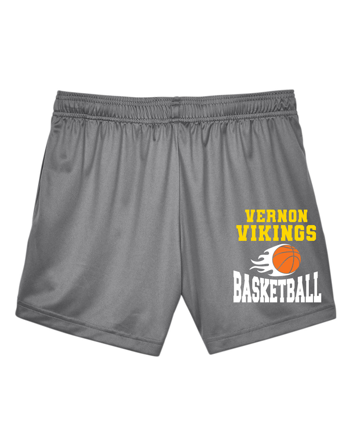Vikings Basketball Ladies Performance Design 4 Shorts
