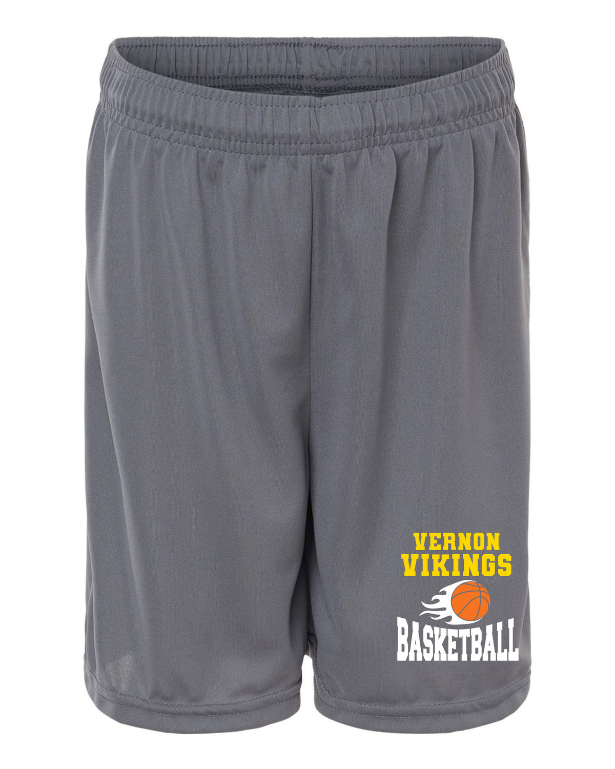 Vikings Basketball Performance Shorts Design 4