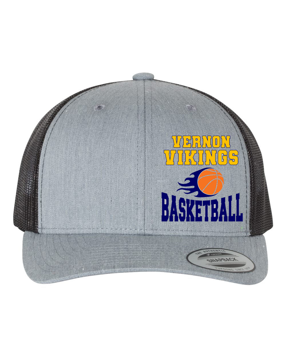 Vikings Basketball Design 4 Trucker Hat
