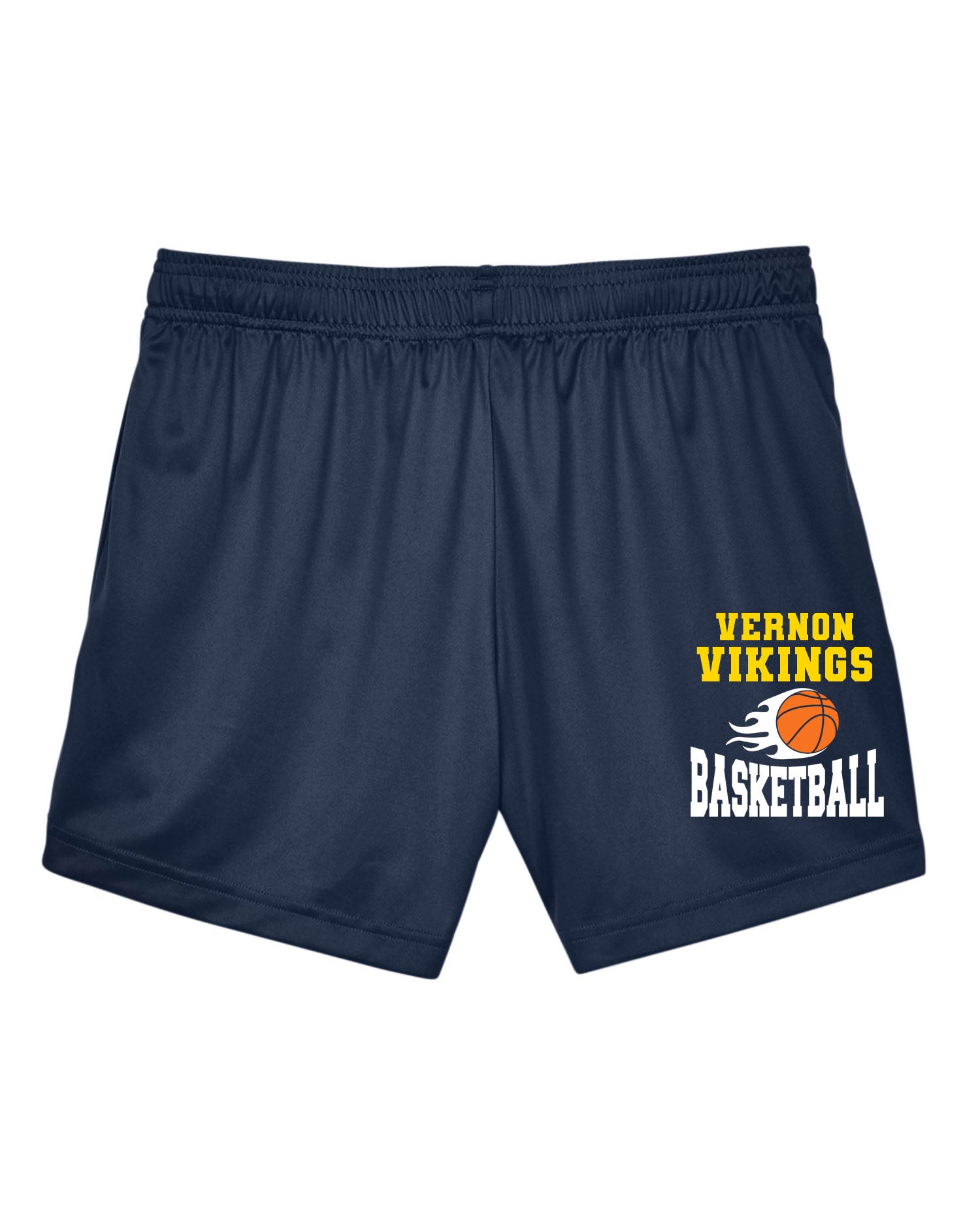 Vikings Basketball Ladies Performance Design 4 Shorts