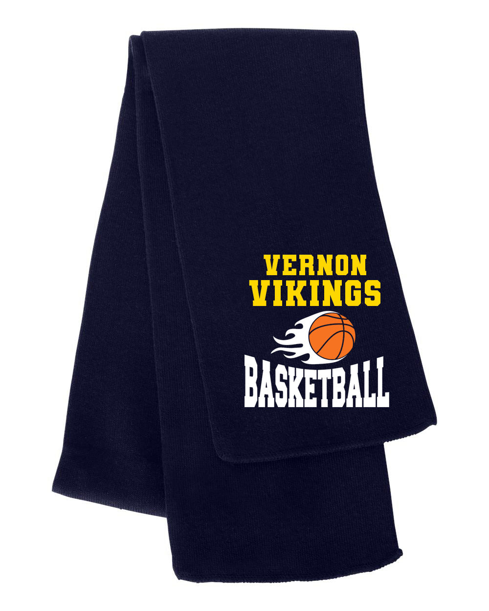 Vikings Basketball design 4 Scarf