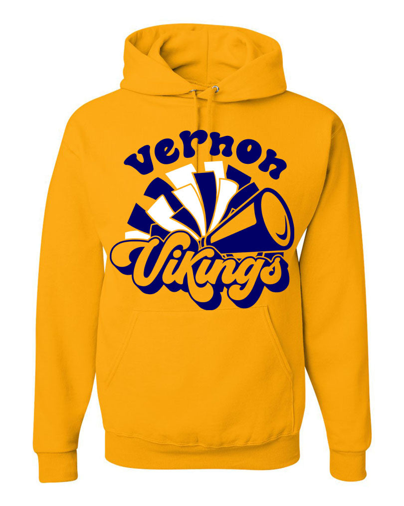 Vikings Cheer design 12 Hooded Sweatshirt