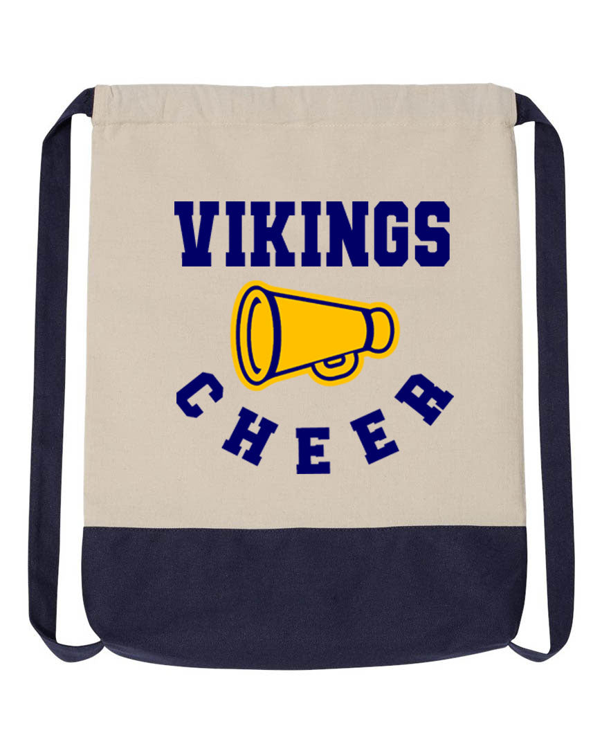 Vernon Vikings Cheer Design 14 Drawstring Bag