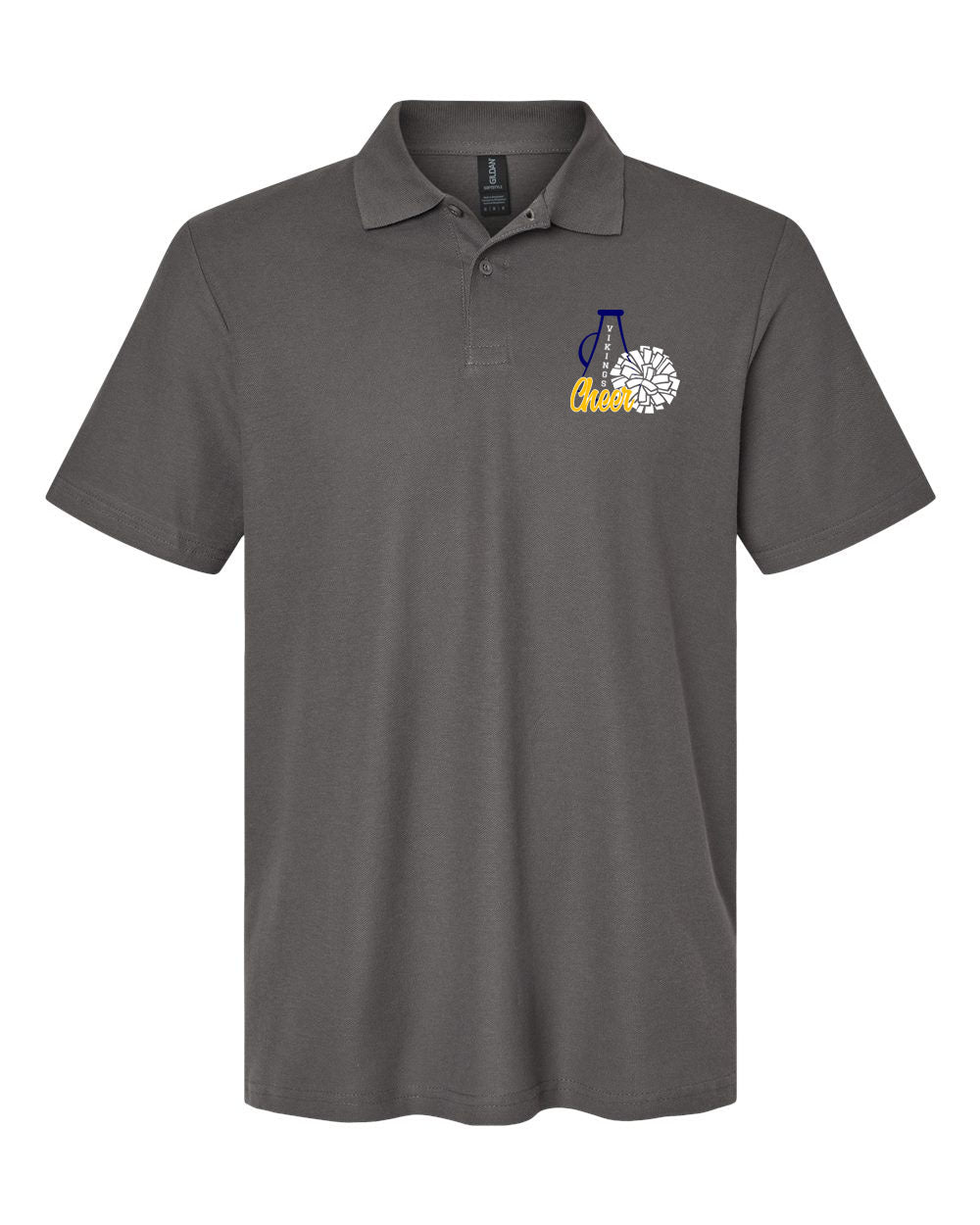 Vernon Vikings Cheer Design 14 Polo T-Shirt