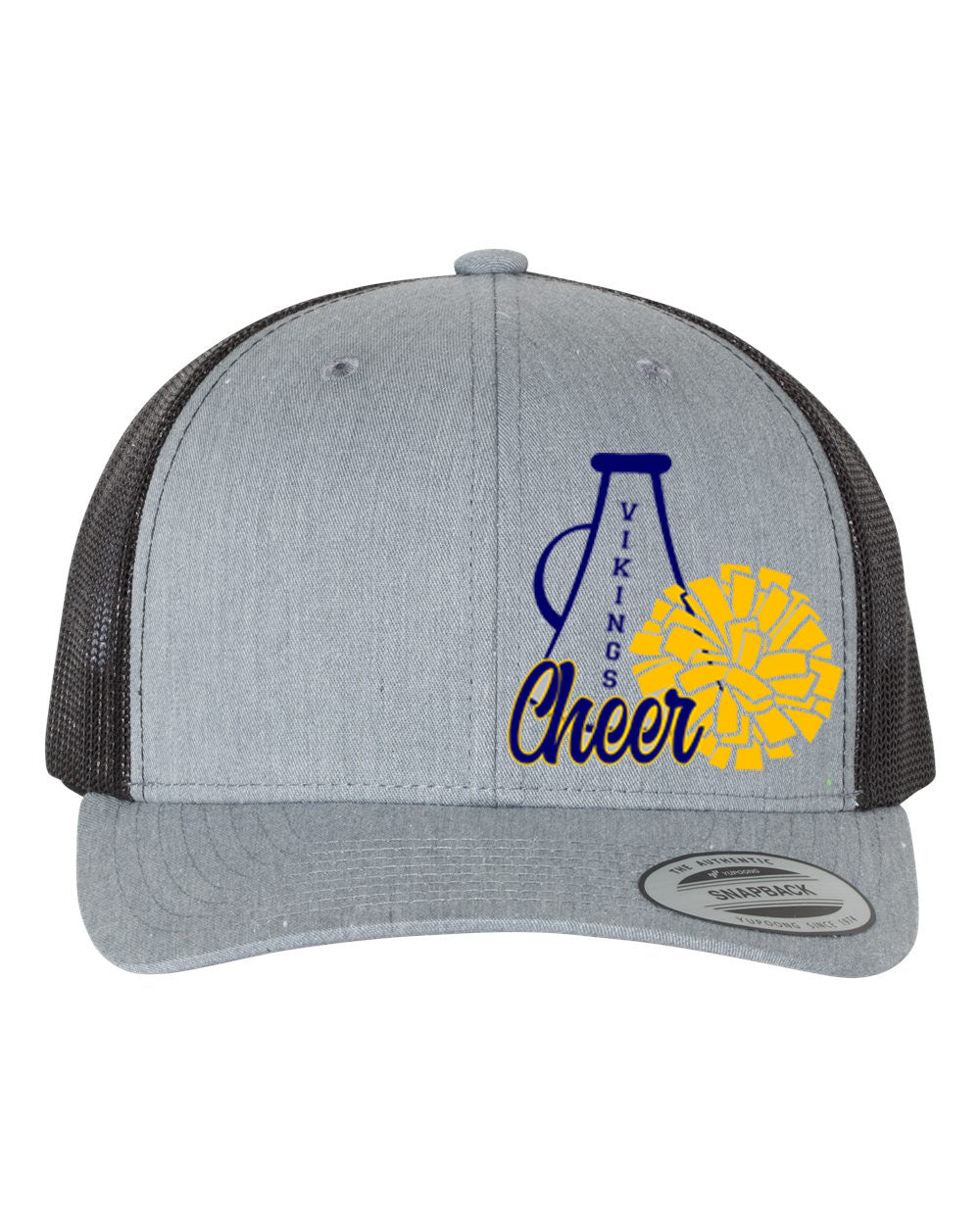 Vernon Vikings Cheer Design 14 Trucker Hat