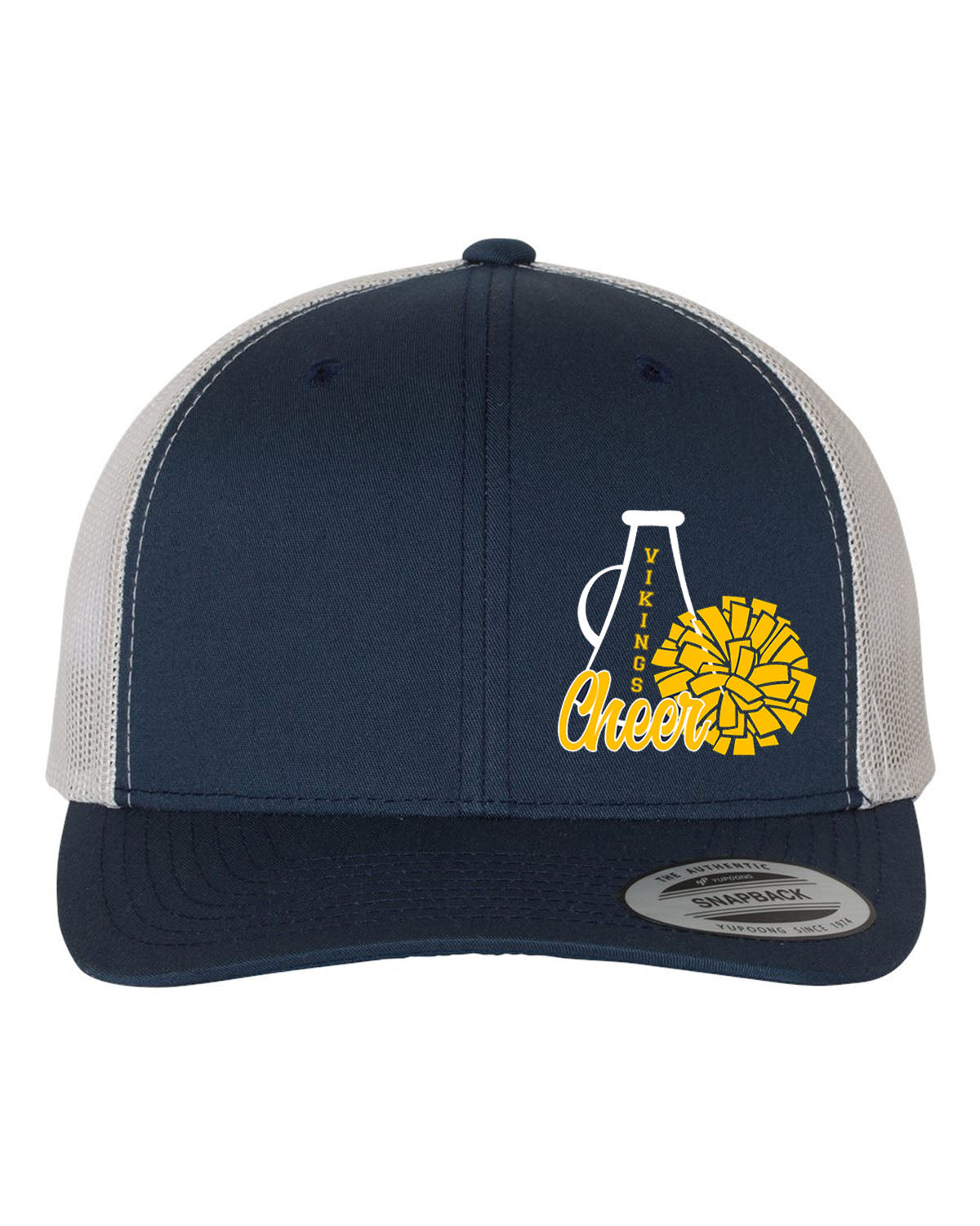 Vernon Vikings Cheer Design 14 Trucker Hat