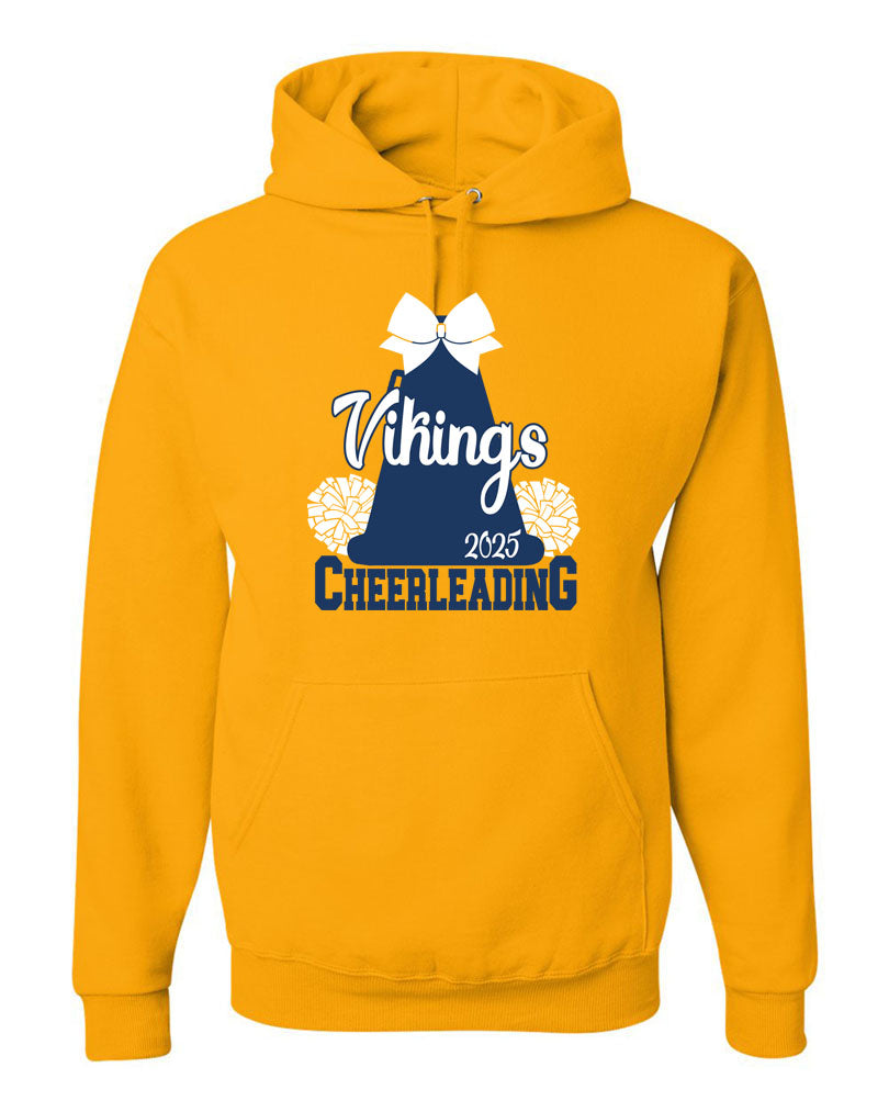 Vernon Cheer Hooded Sweatshirt Design 16