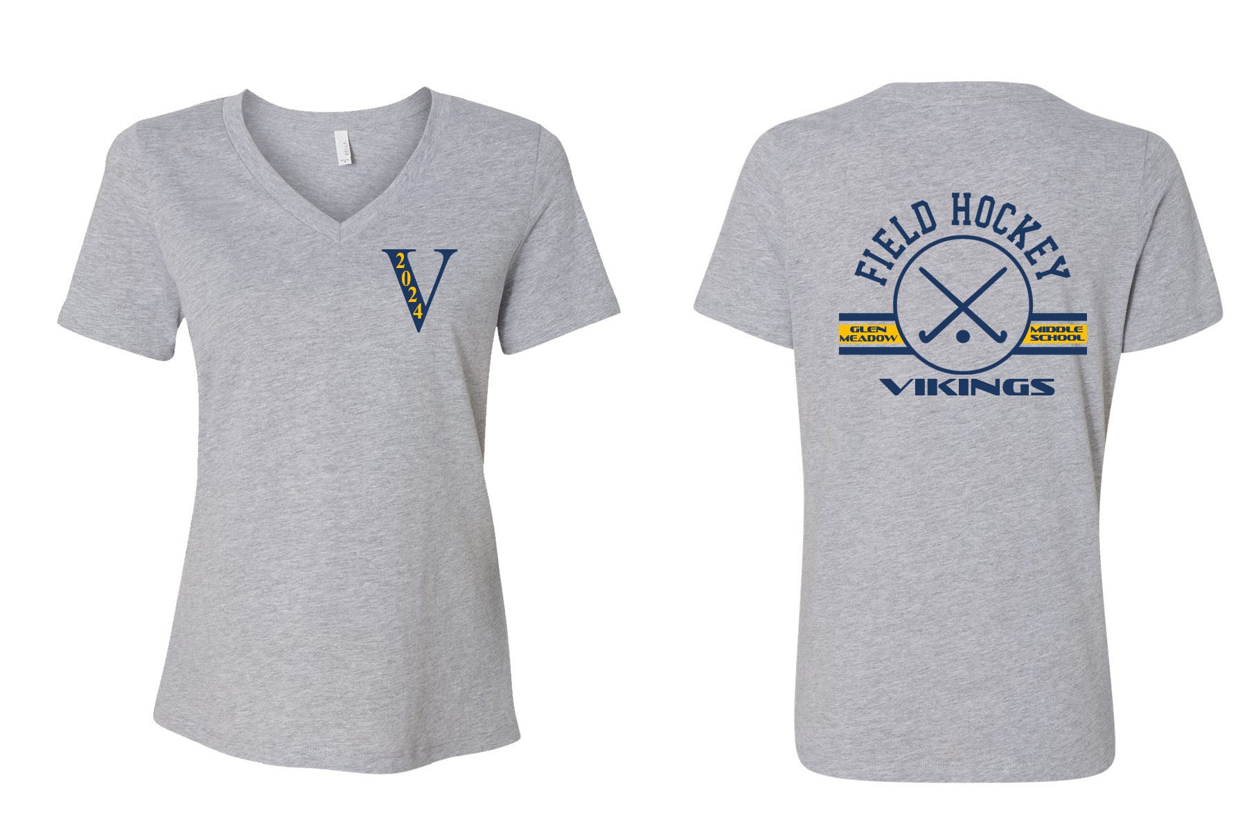Vernon Field Hockey Design 2 V-Neck