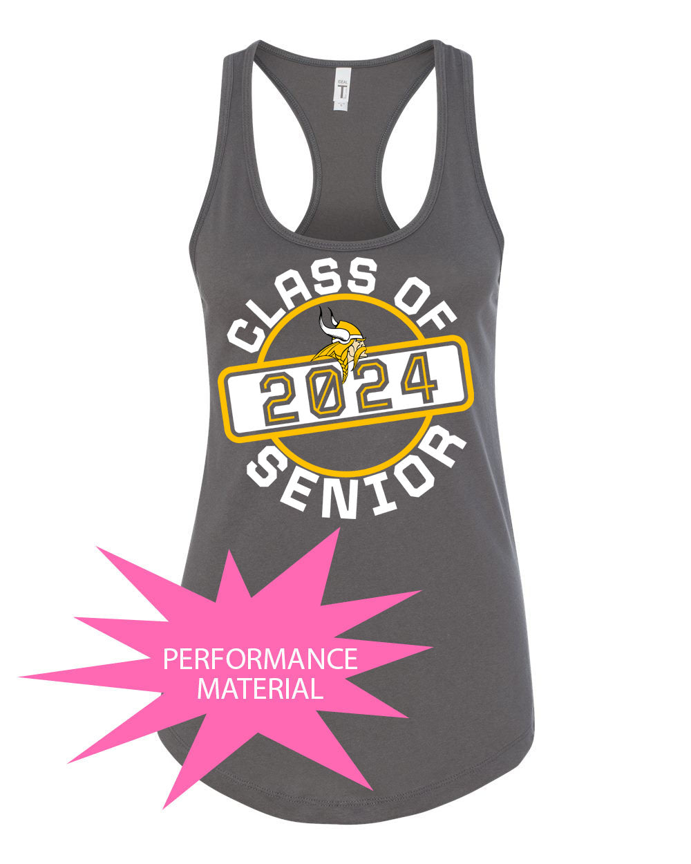 VTHS Design 5 Performance Racerback Tank Top