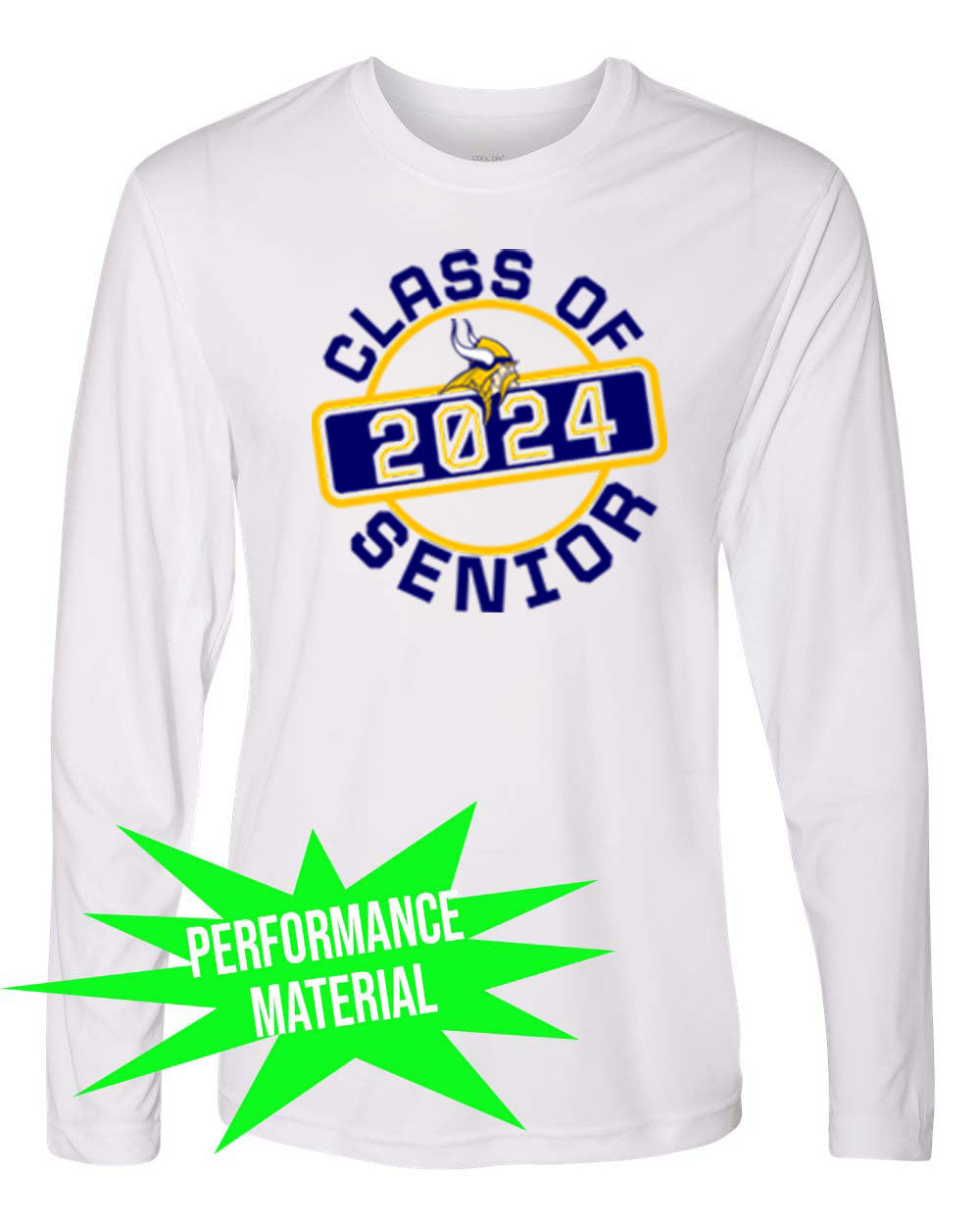 VTHS Design 5 Performance Material Long Sleeve Shirt