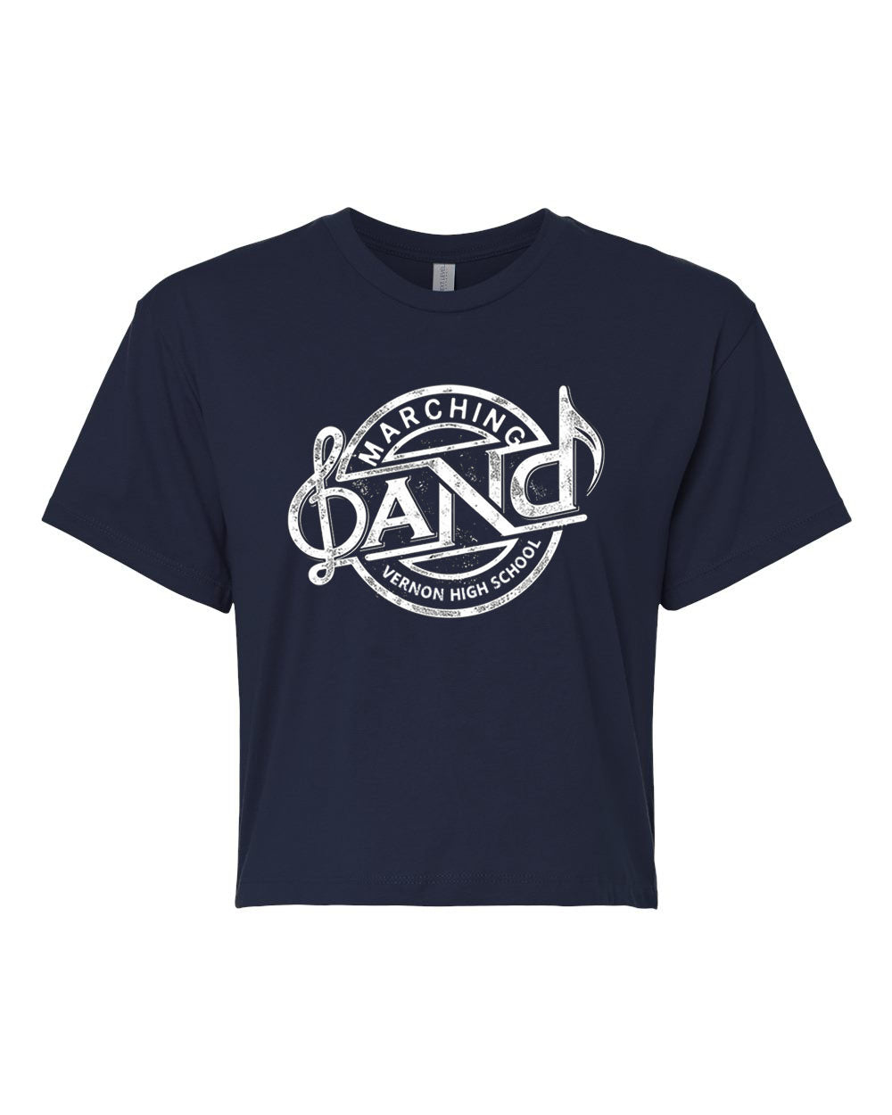 Vernon Marching Band Design 1 Crop Top