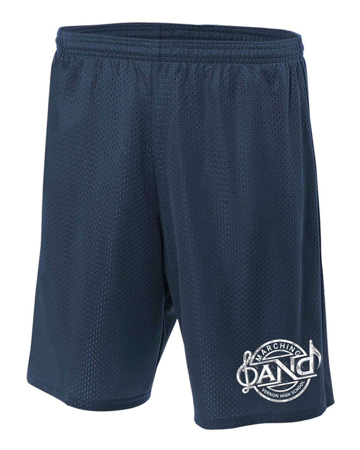 Vernon Marching Band Mesh Shorts Design 1