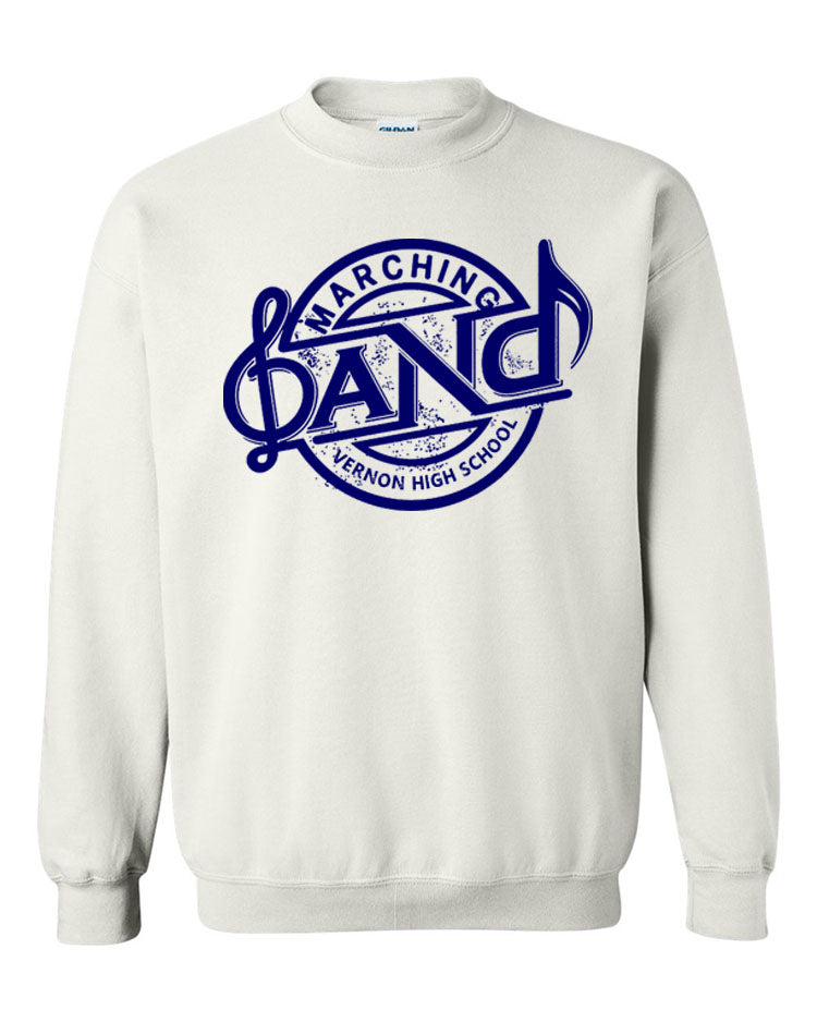 Vernon Marching Band non hooded sweatshirt Design 1
