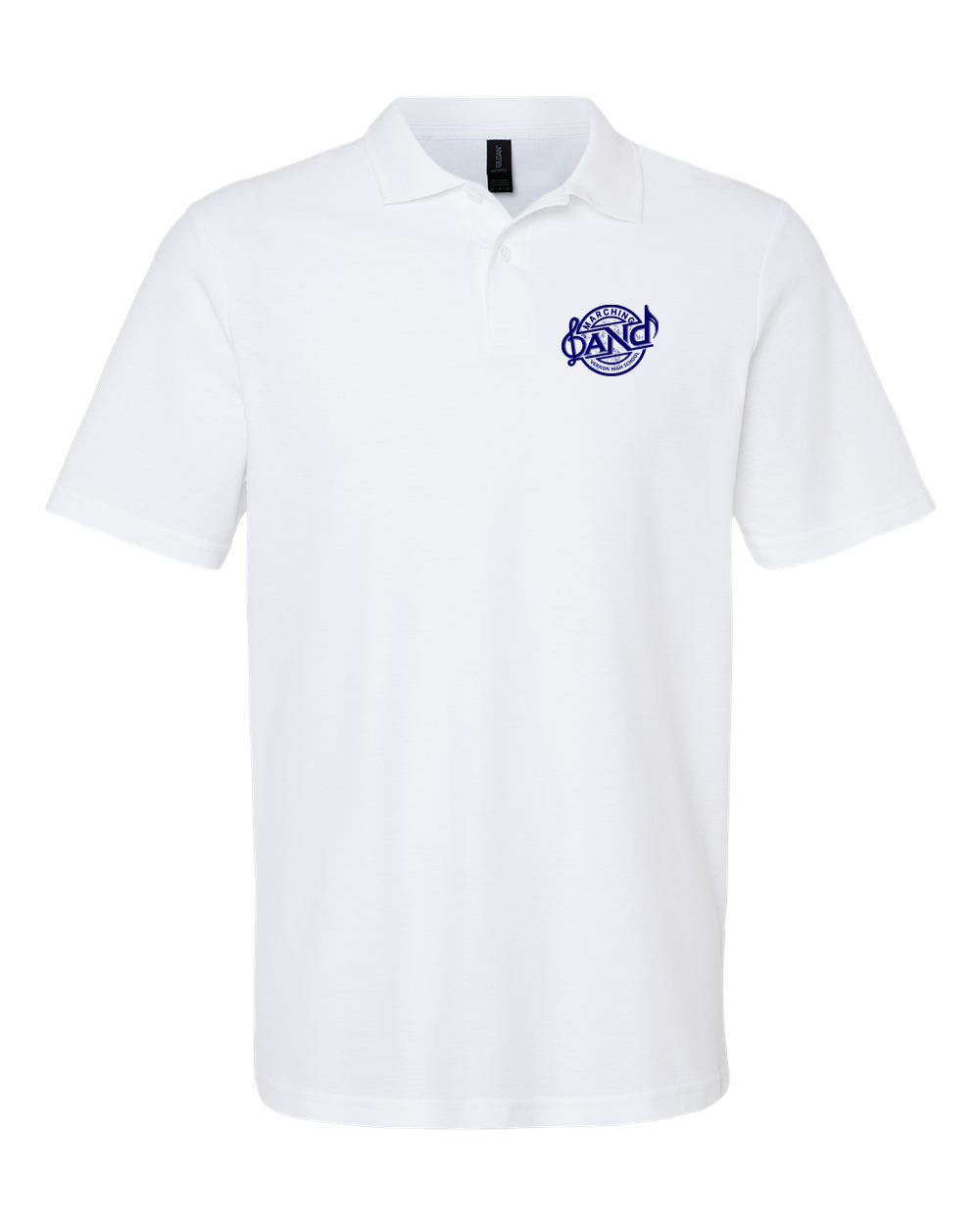 Vernon Marching Band Polo T-Shirt Design 1