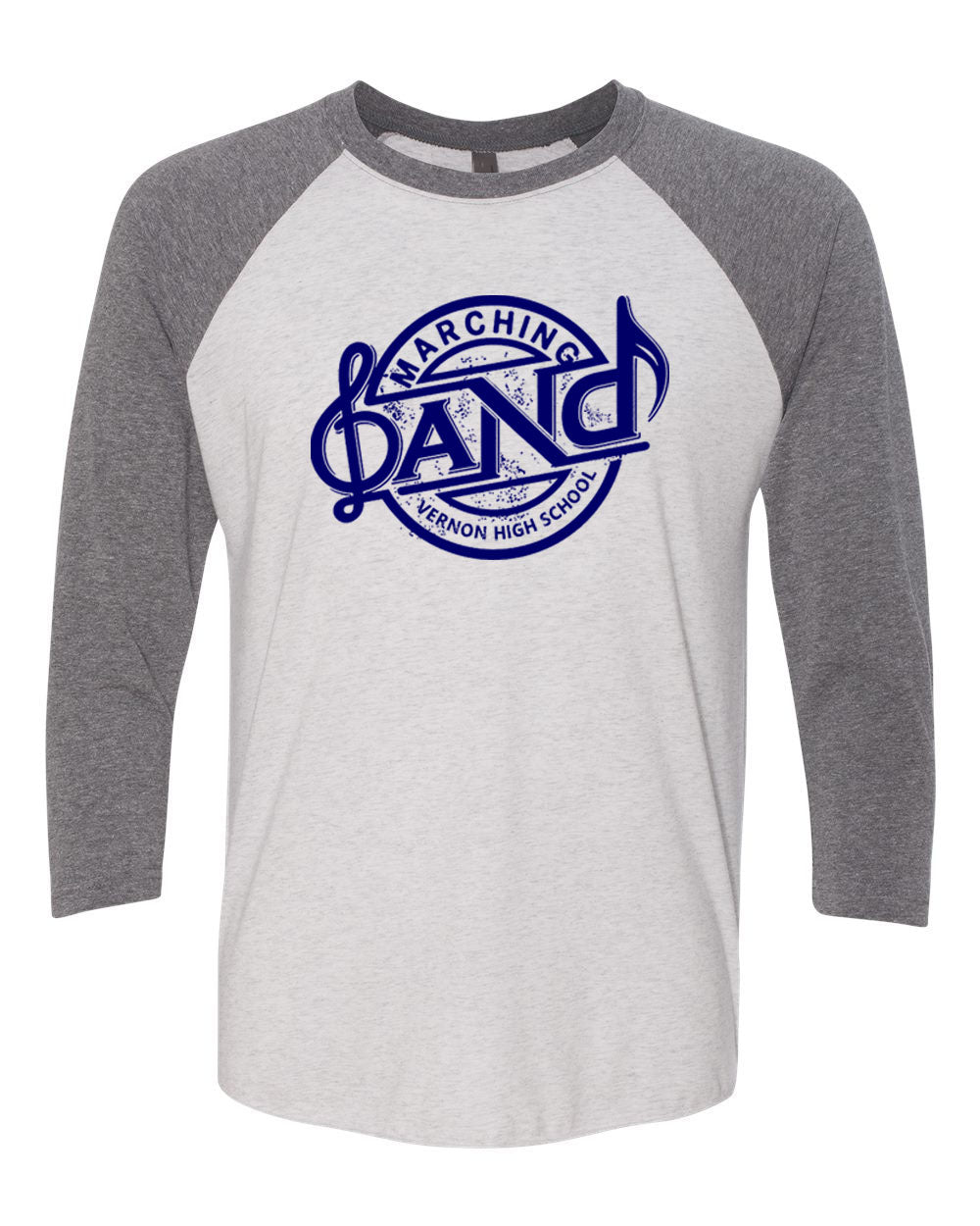 Vernon Marching Band Design 1 raglan shirt