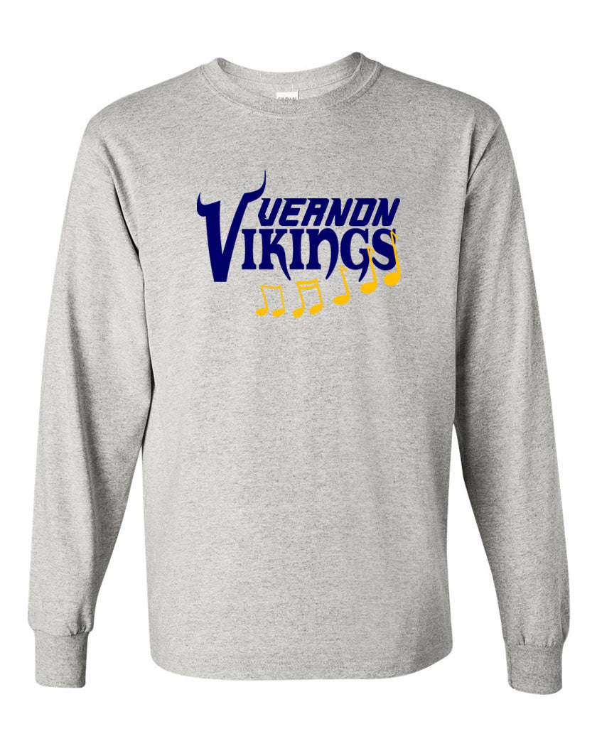 Vernon Marching Band Long Sleeve Shirt Design 2