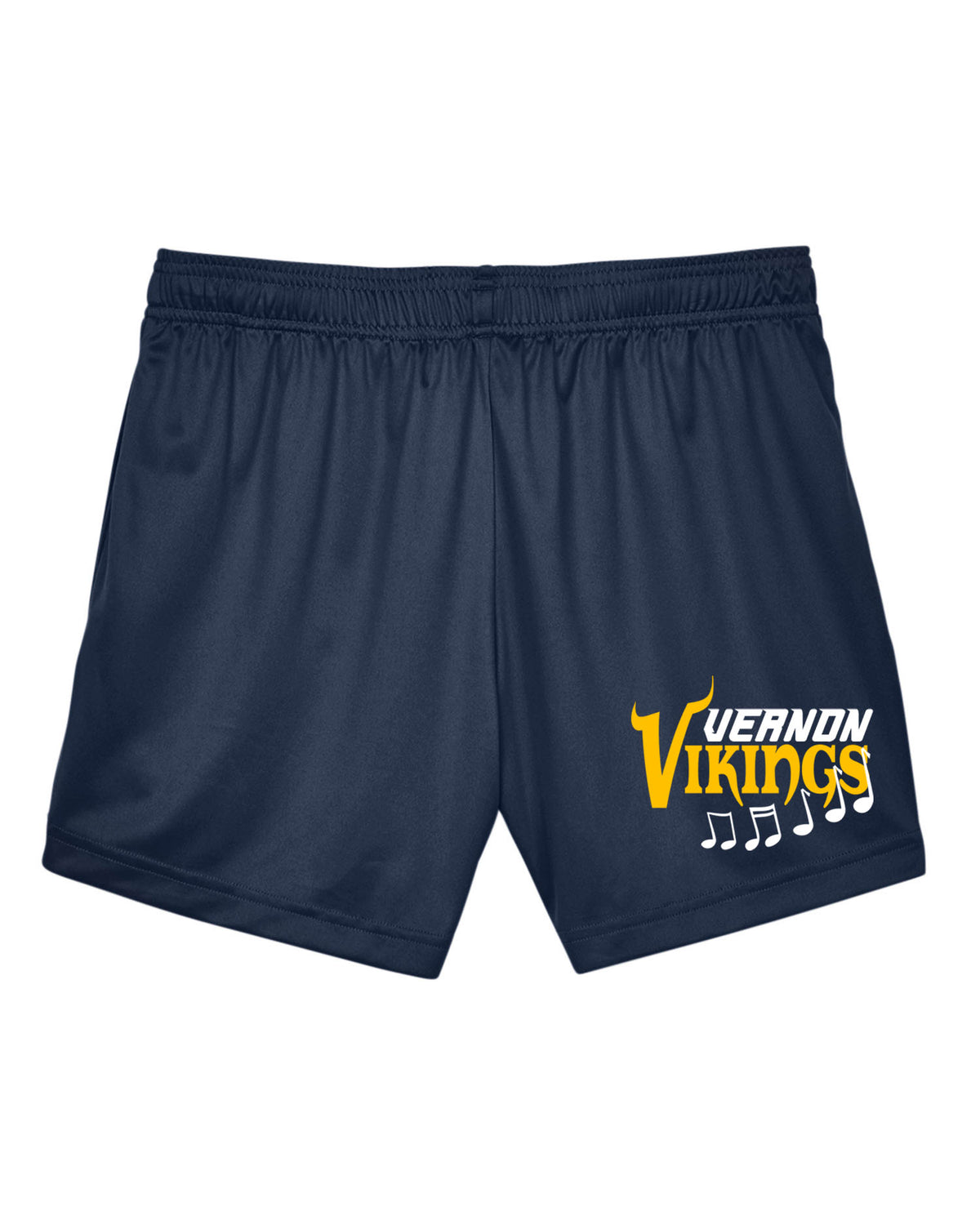 Vernon Marching Band Ladies Performance Shorts Design 2